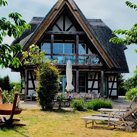 Landhaus Am Achterwasser Mit Bootssteg Grussow Экстерьер фото