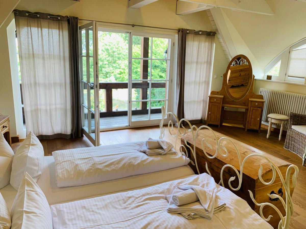 Landhaus Am Achterwasser Mit Bootssteg Grussow Экстерьер фото